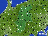 長野県のアメダス実況(気温)(2019年04月08日)