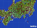 東海地方のアメダス実況(日照時間)(2019年04月09日)