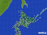 2019年04月09日の北海道地方のアメダス(気温)