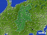 長野県のアメダス実況(気温)(2019年04月09日)