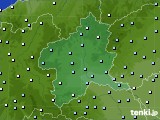 群馬県のアメダス実況(降水量)(2019年04月10日)