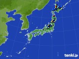 アメダス実況(積雪深)(2019年04月11日)
