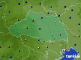 埼玉県のアメダス実況(日照時間)(2019年04月11日)