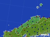 島根県のアメダス実況(日照時間)(2019年04月12日)