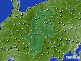 長野県のアメダス実況(風向・風速)(2019年04月13日)