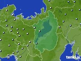 2019年04月14日の滋賀県のアメダス(降水量)