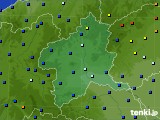 群馬県のアメダス実況(日照時間)(2019年04月14日)