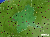 群馬県のアメダス実況(日照時間)(2019年04月15日)