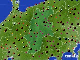 長野県のアメダス実況(日照時間)(2019年04月15日)