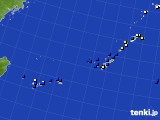 沖縄地方のアメダス実況(風向・風速)(2019年04月17日)