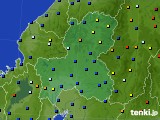 岐阜県のアメダス実況(日照時間)(2019年04月19日)