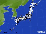 2019年04月23日のアメダス(風向・風速)