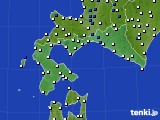 道南のアメダス実況(風向・風速)(2019年04月24日)