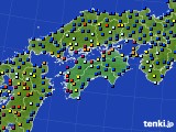 2019年04月25日の四国地方のアメダス(日照時間)