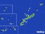 沖縄県のアメダス実況(風向・風速)(2019年04月25日)