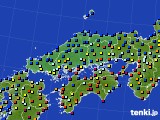 中国地方のアメダス実況(日照時間)(2019年04月26日)