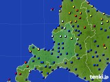 道央のアメダス実況(日照時間)(2019年04月27日)