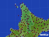 道北のアメダス実況(日照時間)(2019年04月28日)