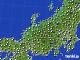 2019年04月28日の北陸地方のアメダス(風向・風速)