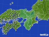 近畿地方のアメダス実況(降水量)(2019年04月29日)