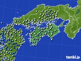 四国地方のアメダス実況(降水量)(2019年04月29日)