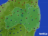 福島県のアメダス実況(日照時間)(2019年04月29日)