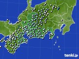 2019年05月01日の東海地方のアメダス(降水量)