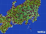 関東・甲信地方のアメダス実況(日照時間)(2019年05月02日)