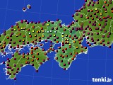 近畿地方のアメダス実況(日照時間)(2019年05月02日)