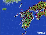 九州地方のアメダス実況(日照時間)(2019年05月02日)