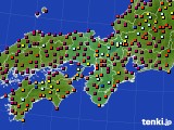 近畿地方のアメダス実況(日照時間)(2019年05月03日)