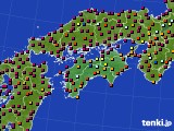 四国地方のアメダス実況(日照時間)(2019年05月03日)