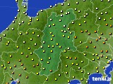 長野県のアメダス実況(気温)(2019年05月03日)