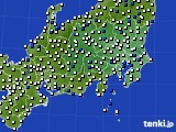 関東・甲信地方のアメダス実況(風向・風速)(2019年05月03日)