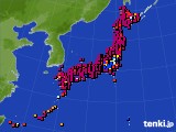 アメダス実況(日照時間)(2019年05月04日)