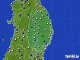 岩手県のアメダス実況(風向・風速)(2019年05月04日)