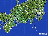 東海地方のアメダス実況(風向・風速)(2019年05月06日)