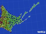 道東のアメダス実況(日照時間)(2019年05月07日)