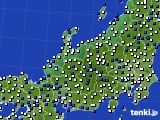 北陸地方のアメダス実況(風向・風速)(2019年05月07日)