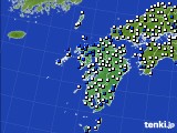 九州地方のアメダス実況(風向・風速)(2019年05月07日)