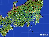 関東・甲信地方のアメダス実況(日照時間)(2019年05月09日)