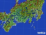 2019年05月09日の東海地方のアメダス(日照時間)