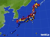 2019年05月09日のアメダス(日照時間)