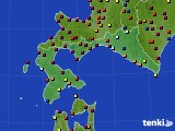 2019年05月09日の道南のアメダス(日照時間)