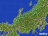 北陸地方のアメダス実況(気温)(2019年05月10日)