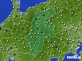 長野県のアメダス実況(風向・風速)(2019年05月11日)