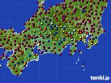 東海地方のアメダス実況(日照時間)(2019年05月12日)