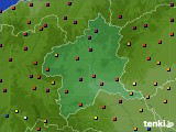 群馬県のアメダス実況(日照時間)(2019年05月13日)