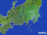 関東・甲信地方のアメダス実況(降水量)(2019年05月14日)