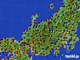 2019年05月15日の北陸地方のアメダス(日照時間)